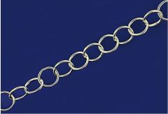 Ösenketten rund / lose (ø 4.3mm) / 925 Silber