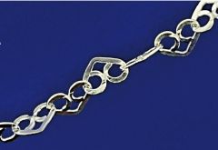 Herzketten / lose (ø 4.3x3mm) / 925 Silber