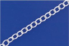 Verlängerungsketten (ø 3.7 x 2.8 mm) / 925 Silber