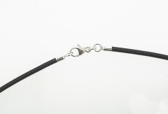 Spiralcollier m. Endkappen u. Karabiner (Ø 1.80 mm)