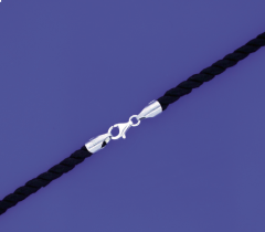 Baumwollkordeln mit Endkappen und Karabiner