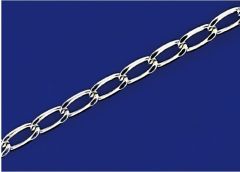 Panzerketten weit / lose (ø 4.6x2.2mm) / 925 Silber