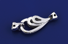 Designschliesse mit Kappe inkl Stift / 925 Silber