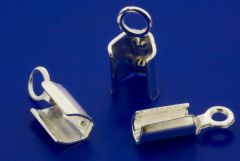 Endkappen für Draht / Nylon / Kautschuk / Leder / 925 Silber