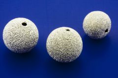 Kugeln diamantiert / 925 Silber 1