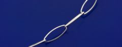 Fantasieketten / lose (ø 17x6mm) / 925 Silber