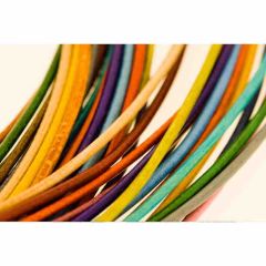Leder / Rinderleder (ø 2 mm) 1 2