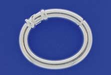 Kettenverbinder / Oval / 925 Silber
