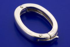 Kettenverbinder / Oval / 925 Silber