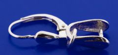 Klappbrisuren mit Greiferschlaufe / 925 Silber