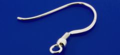 Fischhaken mit Kugel / 925 Silber