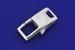 Karabiner / Rechteck / 925 Silber