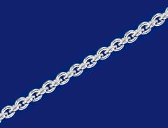 Ankerketten mit Karabiner (ø2.2mm) / 925 Silber