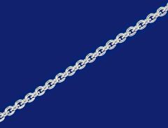 Ankerketten mit Karabiner (ø1.7mm) / 925 Silber