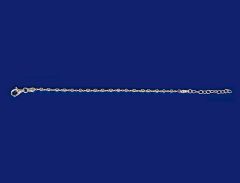 Armband inkl. 3cm Verlängerungskette / 925 Silber