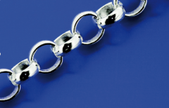 Erbsketten / lose (ø3.8mm) / 925 Silber