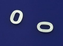 Stempelplättchen / Anker / mit "925" Stempel / 925 Silber