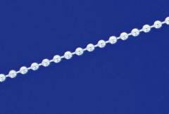 Kugelketten mit Karabiner (ø 1.5 mm) / 925 Silber