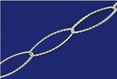 Fantasieketten mit Karabiner (ø4x10.3mm) / 925 Silber
