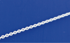 Ankerketten rund mit Federring (ø0.5mm) / 925 Silber