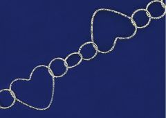 Fantasieketten mit Karabiner (ø7x14/7x7mm) / 925 Silber