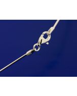Omegareifen mit Karabiner (ø 1.9 mm) / 925 Silber
