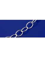 Ösenketten oval / lose (ø 7.5x5.5mm) / 925 Silber