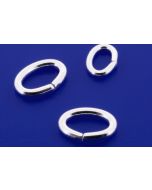 Biegeringe oval offen / 925 Silber