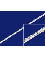Kordelketten mit Karabiner (ø1.5mm) / 925 Silber