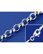 Erbsketten mit Karabiner (ø 2.2 mm) / 925 Silber 1