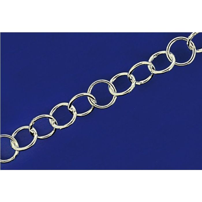 Ösenketten rund / lose (ø 7 mm) / 925 Silber 1