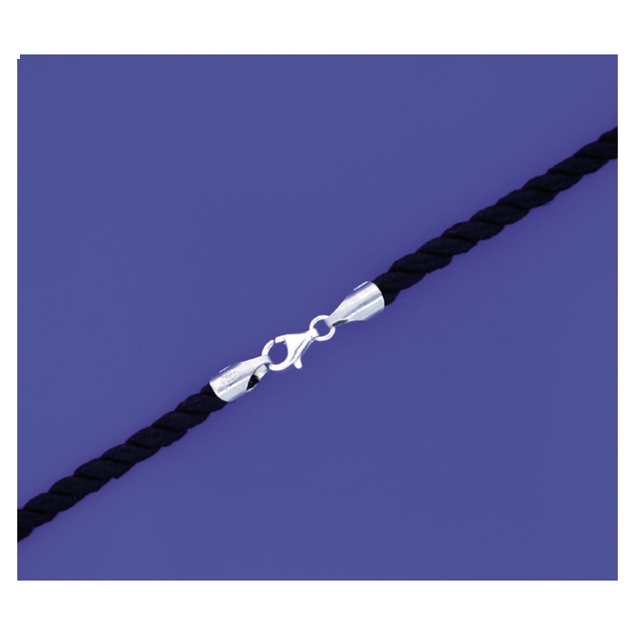 Baumwollkordeln mit Endkappen und Karabiner