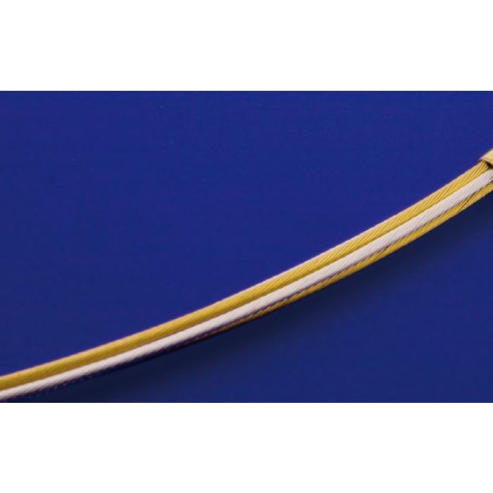 Edelstahlcollier mit Bajonettverschluss / Bicolor (Versilbert/Vergoldet)