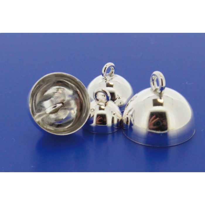 Endkappen mit Innenstift / 925 Silber