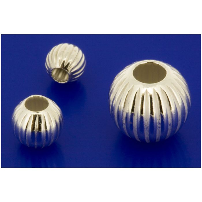 Kugeln gerillt / 925 Silber
