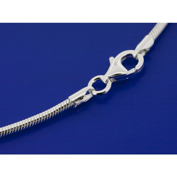 Schlangenketten mit Karabiner (ø 1.9 mm) / 925 Silber