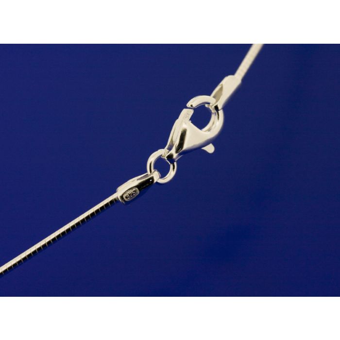 Omegareifen mit Karabiner (ø 1 mm) / 925 Silber