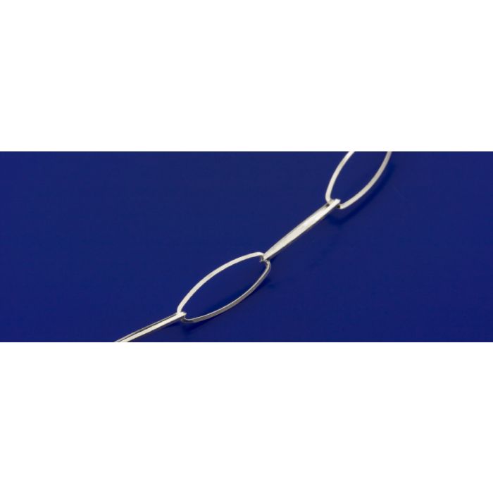 Fantasieketten / lose (ø 17x6mm) / 925 Silber