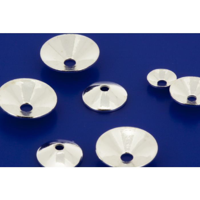 Halblinsen spitz zulaufend / 925 Silber