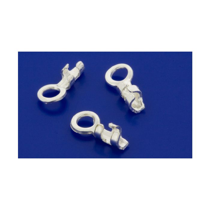 Endkappen für Draht / Nylon / 925 Silber