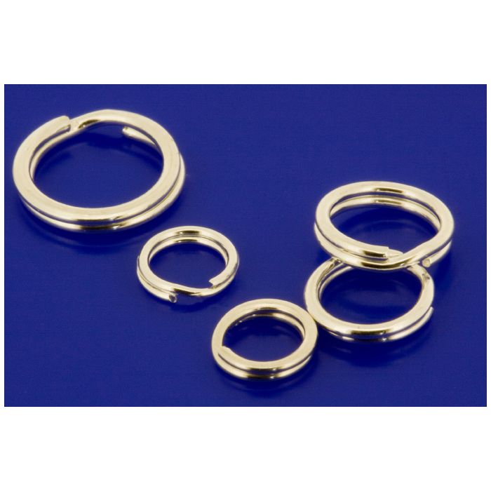 Spaltringe / 925 Silber