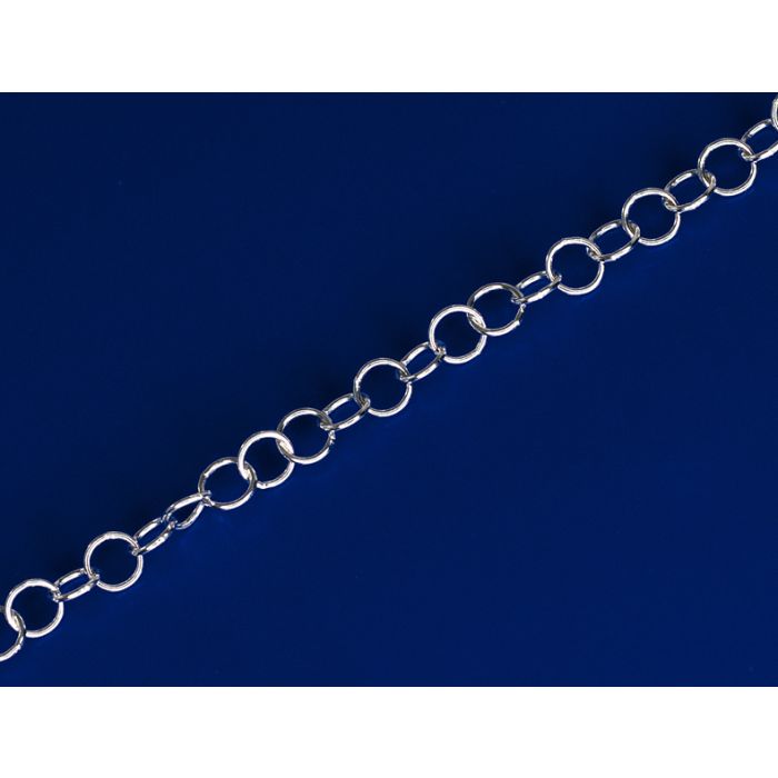 Ösenketten rund / lose (ø 3,40 mm) 925 Silber