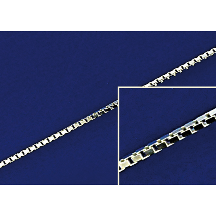 Veneziaketten mit Karabiner (ø 0.9 mm) / 925 Silber